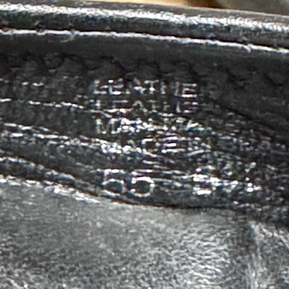 Tory Burch Black Leather Logo Ballet Flats with Silver Emblem - Picture 12 of 13